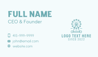 Ferris Wheel Business Card example 1