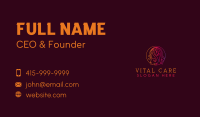 Vine Hair Woman Business Card Image Preview