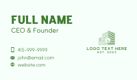 Green City Buildings Business Card