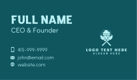 Mop & Bucket Cleaning Business Card