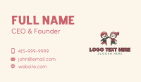 Kids Educational Learning Business Card