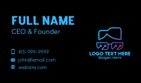 Tech Geek Nerd  Business Card Design