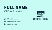 Delivery Truck Logistics Business Card