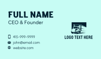 Delivery Truck Logistics Business Card Design