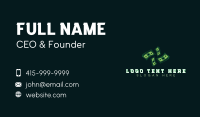 Money Transfer Business Card example 1