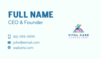 Puzzle Educational Learning  Business Card