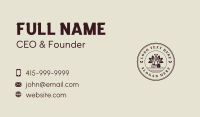 Shovel Rake Landscaping Business Card