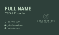 Floral Wellness Candle Business Card