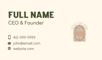 Natural Plant Spa  Business Card