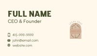 Natural Plant Spa  Business Card