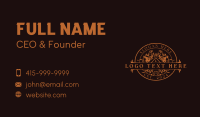 Bull Ranch Rodeo Business Card