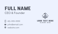 Hammer Carpentry Builder Business Card