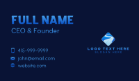 Transport Path Road Business Card