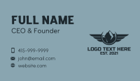 Mountain Peak Wings Business Card