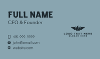 Mountain Peak Wings Business Card