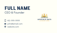 Kindergarten Learning Castle Business Card Image Preview