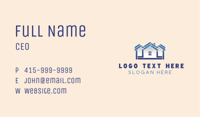 Real Estate Housing Business Card Image Preview