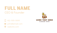 Royal Loaf Bread Bakery Business Card Design