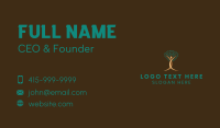 Human Tree Wellness Business Card Design