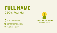Sprout Plant Gardening Business Card