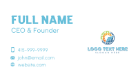 Solar Power Sustainable Business Card Design