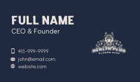 Wolf Claw Gaming Business Card