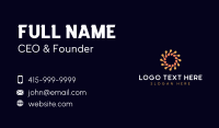 Cyberspace Business Card example 1