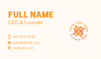 People Group Organization Business Card Design