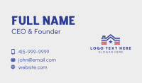 American Roof Property Business Card Design