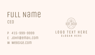 Generic Business Company Business Card Image Preview