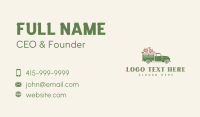 Pickup Truck Agriculture Business Card