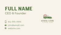 Pickup Truck Agriculture Business Card