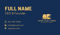 Golden Deluxe Griffin Business Card
