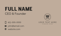 Sculptor Business Card example 1