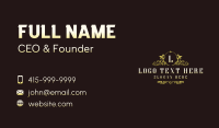 Luxury Decorative Ornament Business Card