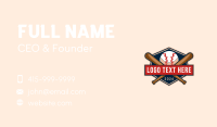 Baseball Athletic Sports Business Card Design