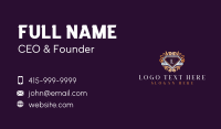 Coat Of Arms Business Card example 3