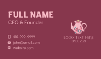 Teapot Business Card example 3