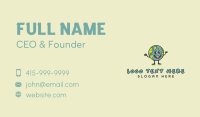 Planet Earth Nature Business Card