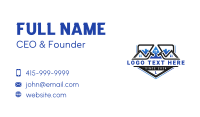 Construction Roofing Hammer Business Card