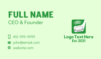 Golfer Business Card example 3