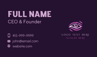 Eye Beauty Wellness Business Card