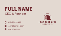 Vintage Barn House Business Card Design