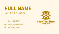 Egyptian Business Card example 2