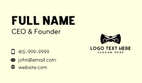 Scissor Bowtie Grooming Business Card