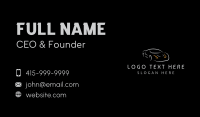 Race Car Vehicle Business Card