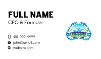 Roof Power Wash Business Card