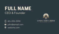 Carpentry Builder Workshop Business Card