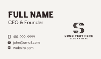 Artisanal Business Card example 4