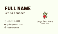 Fresh Radish Vegetable Business Card